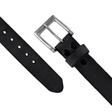 NPET Vintage Mens Leather Belt With Buckle- 1 1/2" Wide