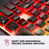NPET K10V4 Wired Gaming Keyboard