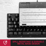 NPET K10V1 Wired Computer Keyboard