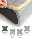 NPET Memory Foam Cat Dog Pet Bed for Small Medium Dogs
