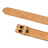 NPET Mens Leather Belt Full Grain Vintage