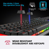 NPET K10V3 Wired Gaming Keyboard