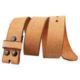NPET Mens Leather Belt Full Grain Vintage