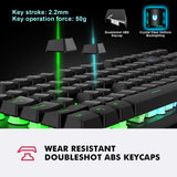 NPET S21 Wireless Gaming Keyboard and Mouse Comb