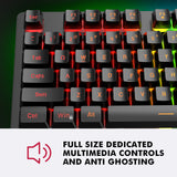 NPET K10V3 Wired Gaming Keyboard