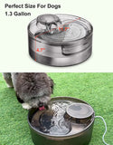 NPET DF10 Dog Water Fountain 1.3Gallon/5L