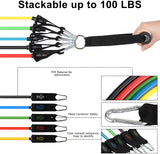 NPET Resistance Band Set 13pcs for Training,Home Workouts
