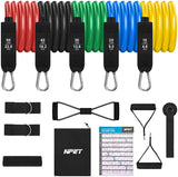 NPET Resistance Band Set 13pcs for Training,Home Workouts