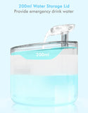 NPET 54 oz. Cat Water Fountain with Lighting Pump - WF100