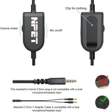 NPET CH11 CH10 Computer Headset with Microphone Noise Cancelling