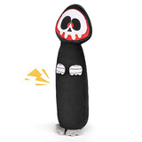 NPET Death Shape Stuffed Chewing Squeaky Toys for Dog