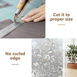 NPET Window Film, Static Window Clings, Non-Adhesive Removable Window Vinyl, Anti-UV Sun Blocker for Home(17.5 x 78.7 inches)
