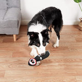 NPET Death Shape Stuffed Chewing Squeaky Toys for Dog