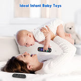 NPET Teething Toys for Babies 6-12 Months, Remote Control Shape Teether for Baby Sore Gums Relief Baby Toys 3-6 Months, Soft Silicone Newborn Baby Teething Toys BPA Free Toddler Girl Boy Toys (Black)