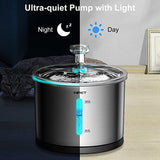 NPET 50oz Stainless Steel Cat Water Fountain - WF210