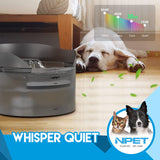 NPET 8L Dog Water Fountain with Splatter Guard DF30