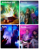 NPET Nebula Galaxy Star Light Projector.Ceiling Nebula & Aurora Lamp Light with App Control.White Noise.Bluetooth Speaker and Time Setting.Suitable for Bedroom,Child Room.