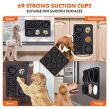 NPET 2 in 1 Slow Feeder For Dogs Bowls Dog Licking Mat