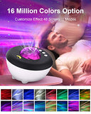 NPET Nebula Galaxy Star Light Projector.Ceiling Nebula & Aurora Lamp Light with App Control.White Noise.Bluetooth Speaker and Time Setting.Suitable for Bedroom,Child Room.