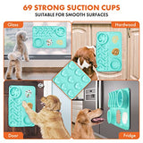 NPET 2 in 1 Slow Feeder For Dogs Bowls Dog Licking Mat