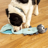 NPET Foldable Snuffle Toys Dog Chew Squeaky Toys for IQ Traning