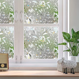NPET Window Film, Static Window Clings, Non-Adhesive Removable Window Vinyl, Anti-UV Sun Blocker for Home(17.5 x 78.7 inches)