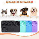 NPET 2 in 1 Slow Feeder For Dogs Bowls Dog Licking Mat