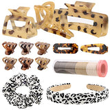14 Pack Hair Claw Clips Set(Cute Design)