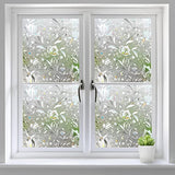 NPET Window Film, Static Window Clings, Non-Adhesive Removable Window Vinyl, Anti-UV Sun Blocker for Home(17.5 x 78.7 inches)