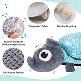 NPET Foldable Snuffle Toys Dog Chew Squeaky Toys for IQ Traning