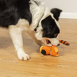 NPET Tiger Shape Stuffed Dog Squeaky Chewing Toys for Dog