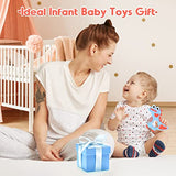 Soft Silicone Baby Teething Toys 3-12 Months, Dinosaur Teethers Baby Toys 6-12 Months Old Infant Toys Baby Chew Toys BPA-Free Baby Gifts Boys Girls Baby Teethers 3-6 Months Dishwasher Avaliable-Blue