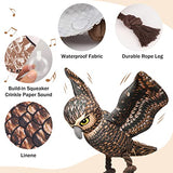 NPET Eagle Shape Chewing Squeaky Plush Toys for Dogs