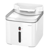 cat water fountain white