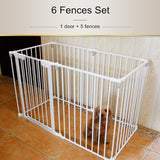 29.1" Height Dog Playpen Cat Exercise Pen Pet Fences