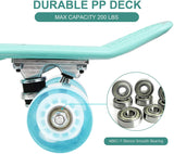 NPET ABEC 7 Cruiser Skateboard 22" for Beginners