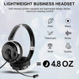 NPET CH11 CH10 Computer Headset with Microphone Noise Cancelling