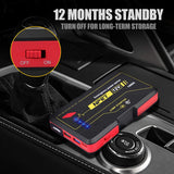 NPET P4F Car Battery Jump Starter 1000A Peak 10000mAh