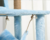 51 Inches Cat Tree Tower Multi-Level Play House