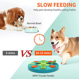 NPET Level 2/1 Dog Puzzle Interactive Toys Dog Treat Dispenser