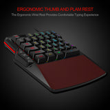 NPET T20 One-Handed Gaming Keyboard 38 Keys Backlit Keypad