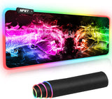 NPET MP02 RGB Gaming Mouse Pad LED Mouse Mat