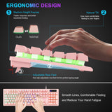 pink gaming keyboard