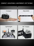 NPET Rechargeable Headlamp 320 Lumen LED Motion Sensing Head Lamp
