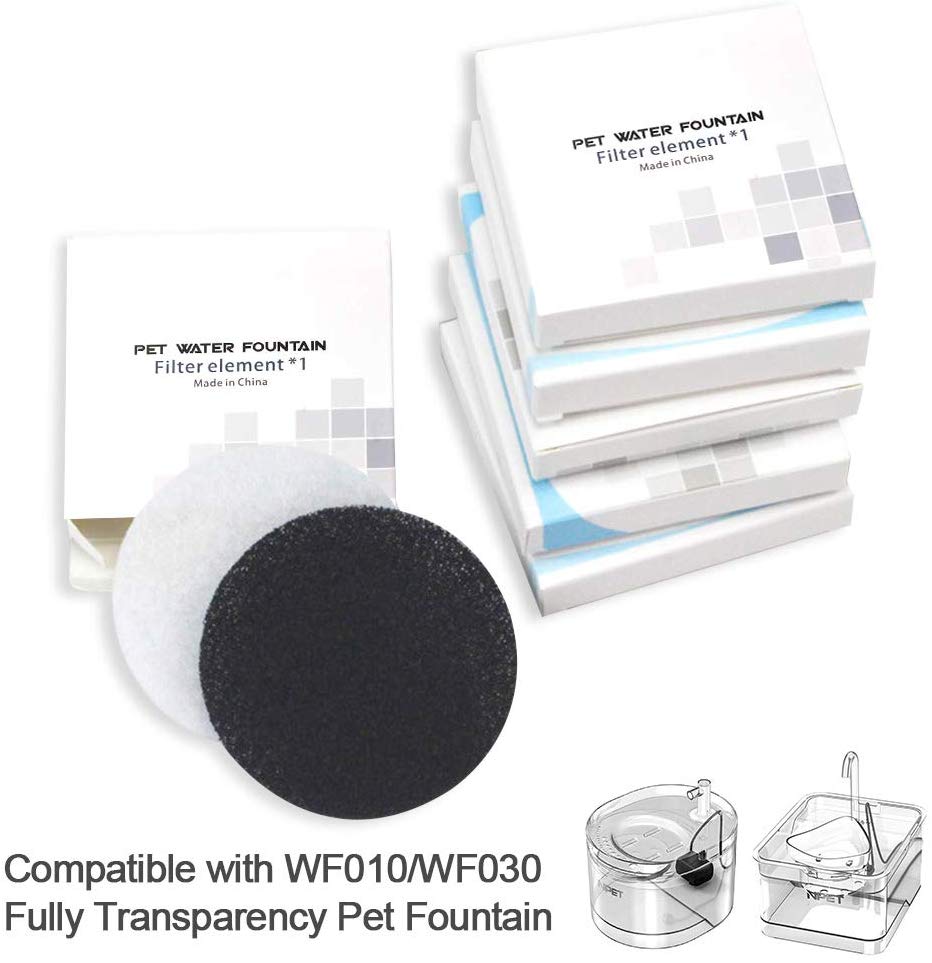Dog water deals fountain filters