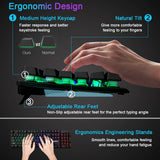 NPET S20 Gaming Keyboard and Mouse Combo