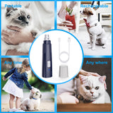 NPET Electric Dog Cat Nail Grinder with Guard