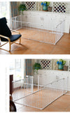 29.1" Height Dog Playpen Cat Exercise Pen Pet Fences