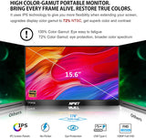 NPET PM10 15.6" Portable Monitor, FHD 1080P, IPS , HDMI, Screen Protector