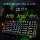 NPET K80 Gaming Keyboard 89-Key Membrane Keyboard